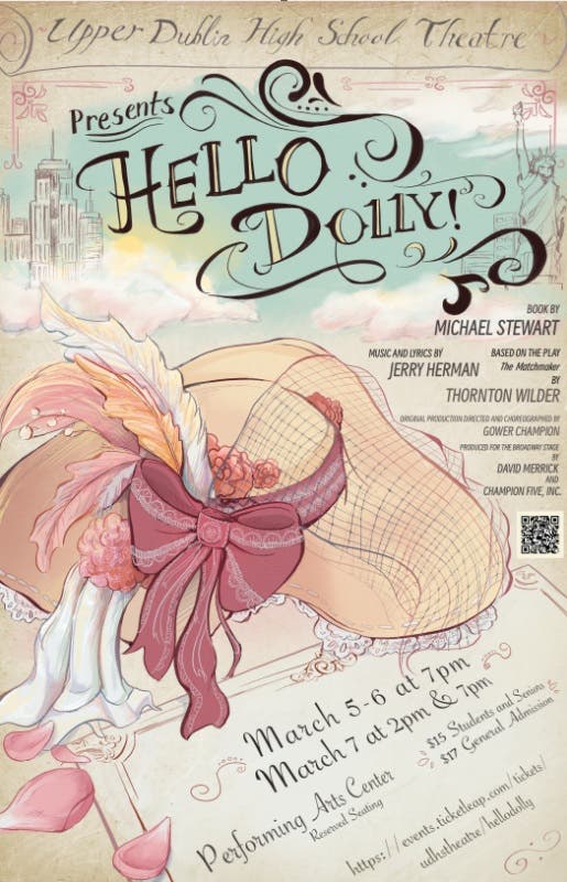 Hello Dolly! Spring Musical (UDHS) - Sat 7pm