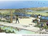 Public trails will provide views of existing and restored wetland and upland natural areas
