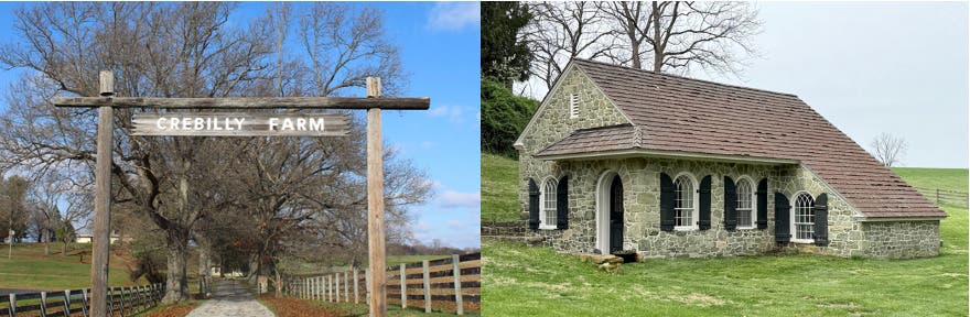 The History of Crebilly Farm