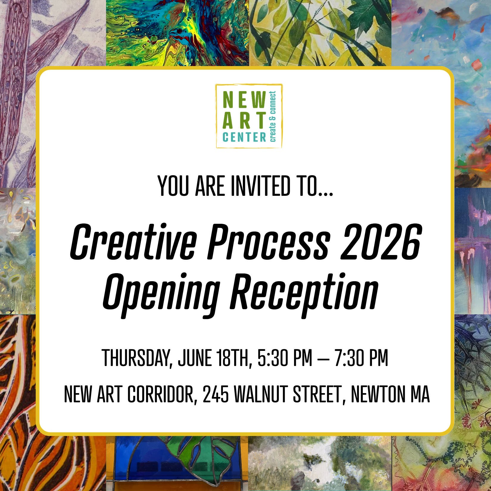  Creative Process 2026 Opening Reception 