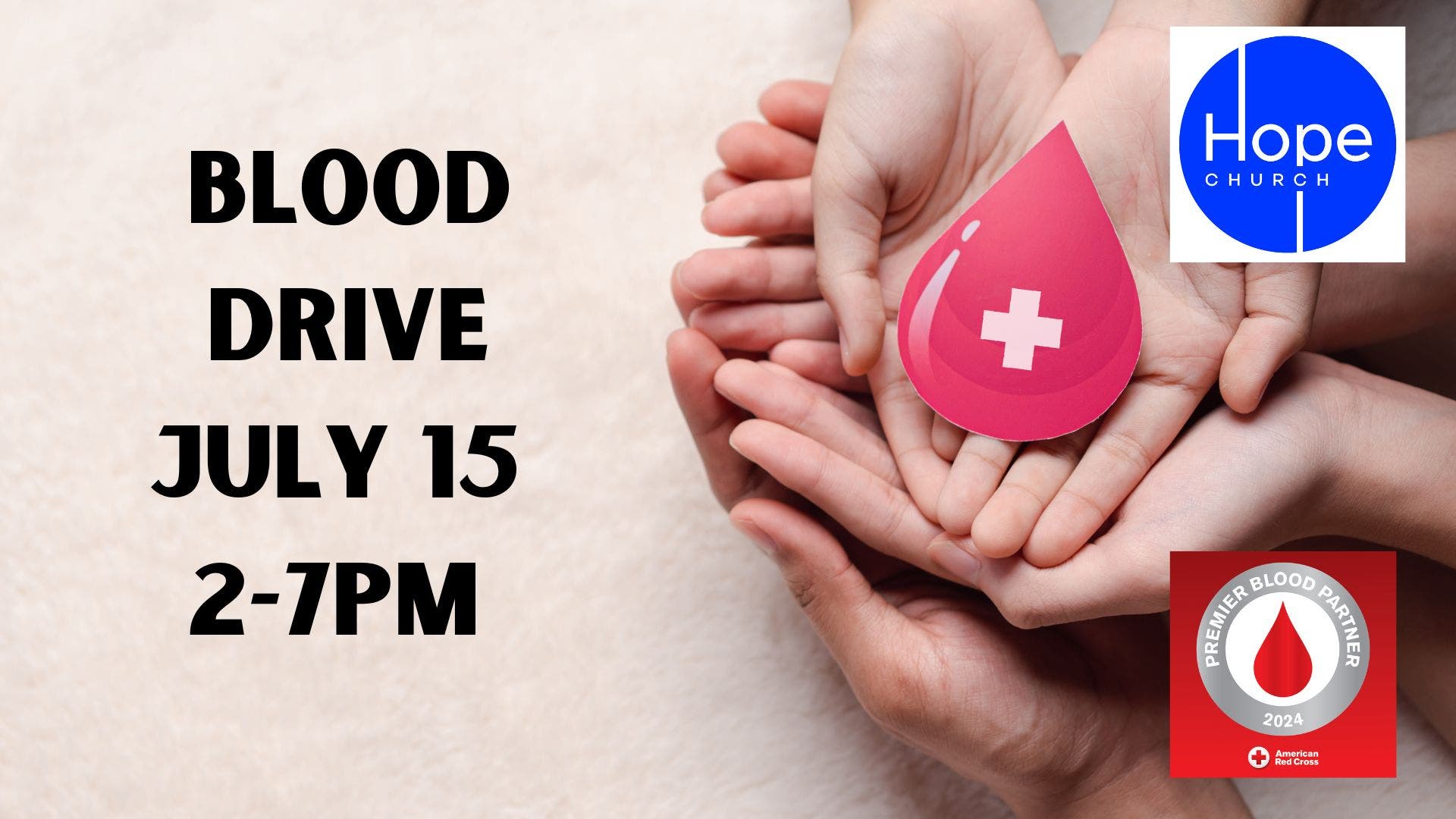 Blood Drive at Hope Church 