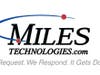 Miles Technologies Logo: You Request. We Respond. It Gets Done!