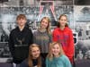 Officers: Sutton Cadman, Gracie Chaves, Anna Caputo, Mylee Ward, Cameran Callicott. Not Pictured: Carson Hucks