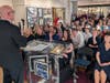 Craig Knapp speaks to students, colleagues, friends, and family at LIMEHOF ‘Educator of Note’ event. 