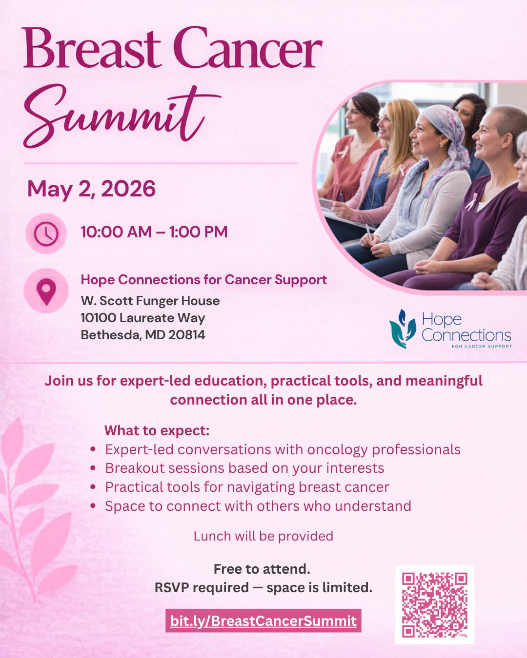 Hope Connections Breast Cancer Summit