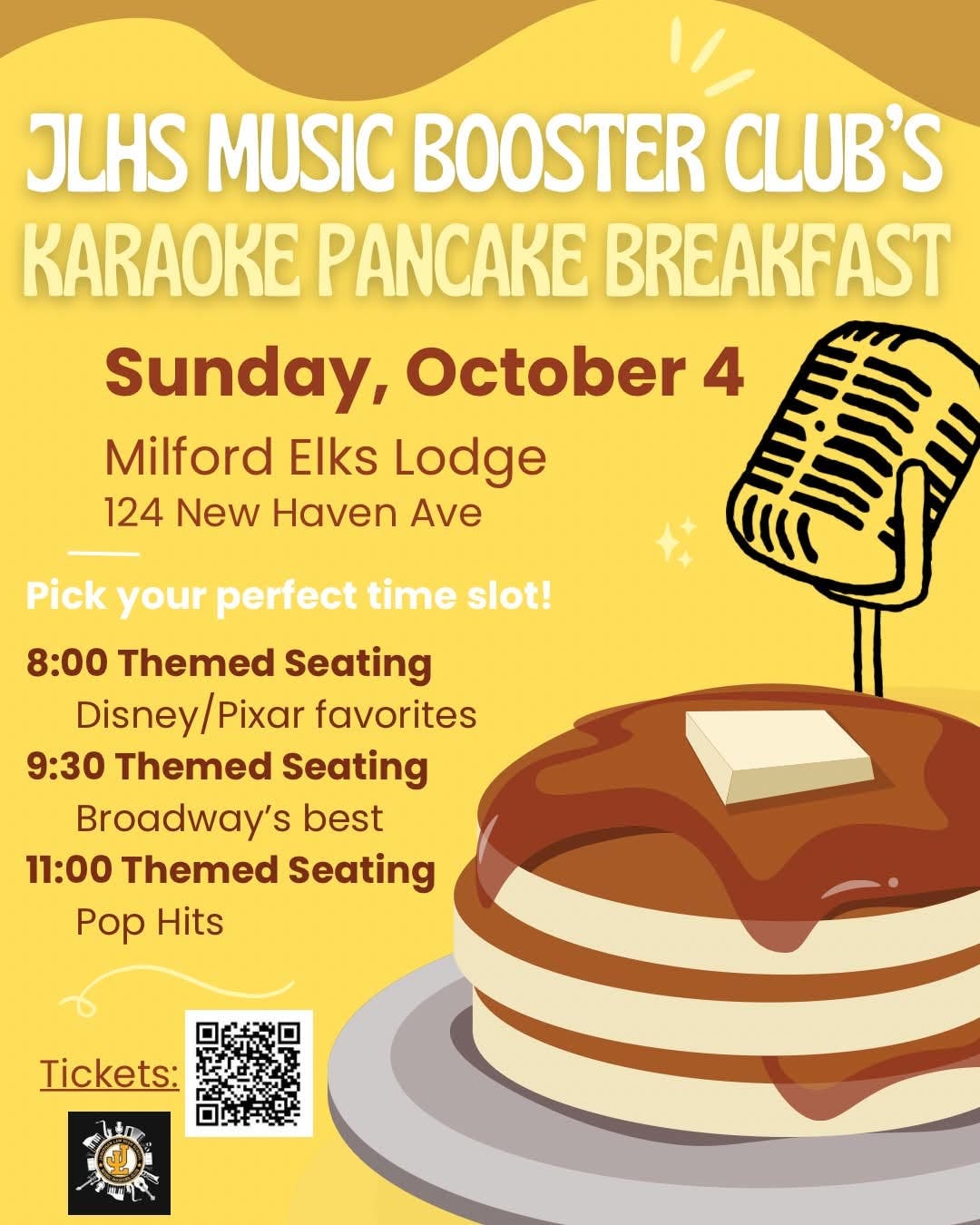 3rd Annual Pancake Karaoke Breakfast
