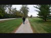 A portion of the Living Lab Trail on CLC's Grayslake Campus