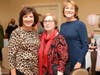 Monica Burmeister, United Way Board Member (middle), JoAnne Dahm and Pamela Morgan are Power of the Purse supporters and enjoyed winning prizes at the various game tables. 