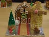 A gingerbread house and windmill made for Dublin High's annual competition.