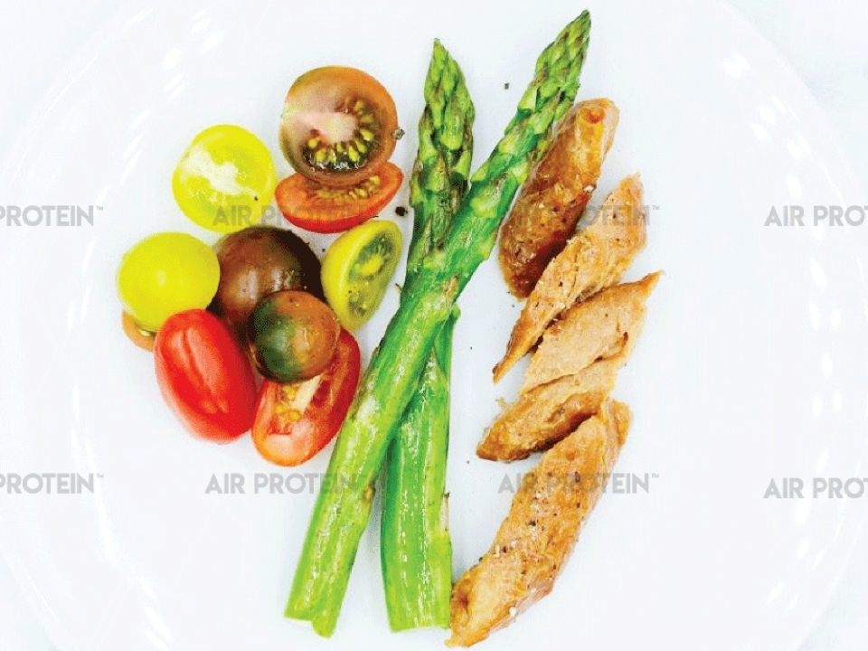 Air Protein claims its product can be used in meatless burgers, pasta, cereals drinks and more​.