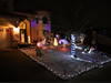 This home won Best Lawn Display & Best Holiday Theme. If you go, visit location P on the map.