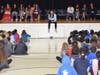 Dublin High students speak with Dublin Elementary students.
