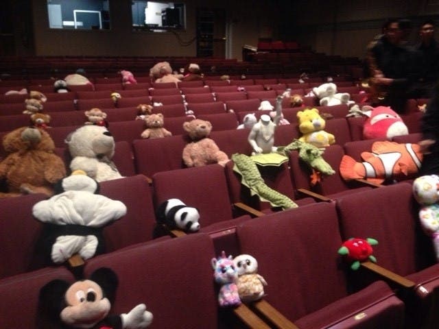 Pleasanton Unified School District students performed to a packed house Friday, albeit not what they had planned.