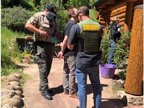 Deputies believe they've recovered the gun used in the robbery.