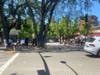 Dozens gathered in downtown Danville Wednesday.