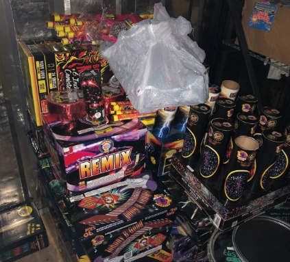 Fireworks are dangerous to vulnerable people and animals, the sheriff's office said.