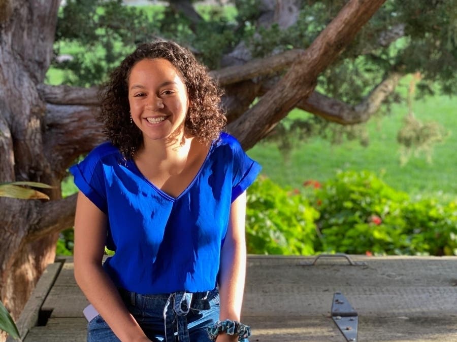 Chloe Gentile-Montgomery is a Santa Cruz native seeking to serve black youth by educating them about black movements in America.
