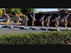 Dancers perform in the Livermore School of Dance parking lot.
