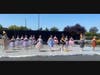 Dancers perform in the Livermore School of Dance parking lot.