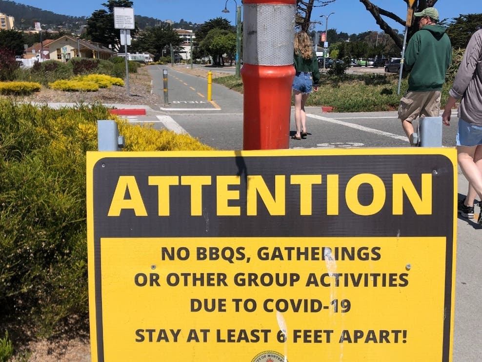 There were 1,454 cases of the coronavirus reported in Santa Cruz County as of Monday afternoon.