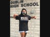 Dublin High School student Acacia Tripplett is behind the "Our Dublin" T-shirts, which are meant to celebrate diversity and unity.
