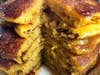 Maple-sweetened pumpkin spice pancakes are a dreamy treat in cool-weather months.