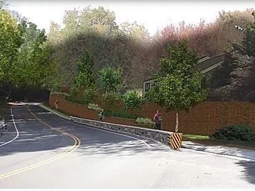 Contractors will be doing work in early February in the Rust Curve sidewalk project area of Route 123 in Farifax City.