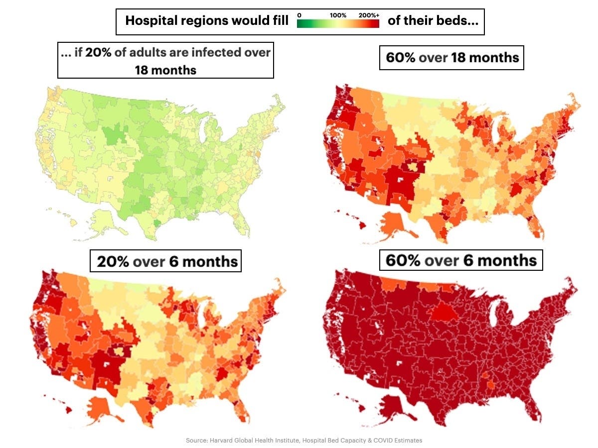 Experts fear current state and federal measures will not be enough before hospitals in the Northern Virginia area run out of beds.