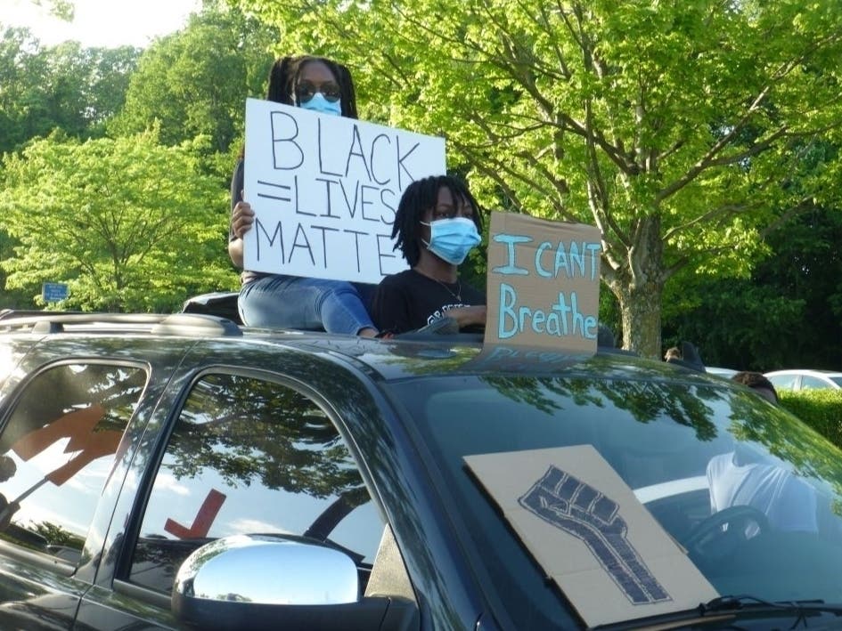 Peaceful Protesters Rally Against Police Violence In Fairfax | Fairfax ...
