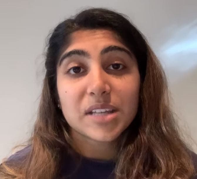 Deepti, a graduating senior from Briar Woods High School in Ashburn, wants her classmates to celebrate what they have achieved over the past four years.