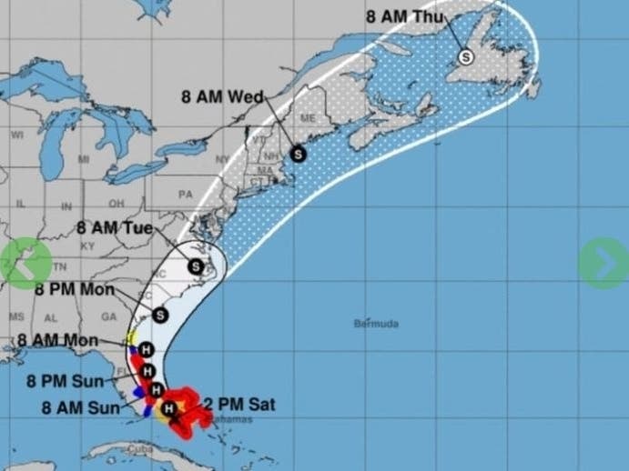 The governors of Virginia and North Carolina have issued states of emergency as Tropical Storm Isaias churns toward Florida.