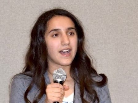 Mahsa Riar, an 8th grader in the Loudoun County Public Schools system, is organizing the inaugural Girl emPower Summit on Sept. 26.