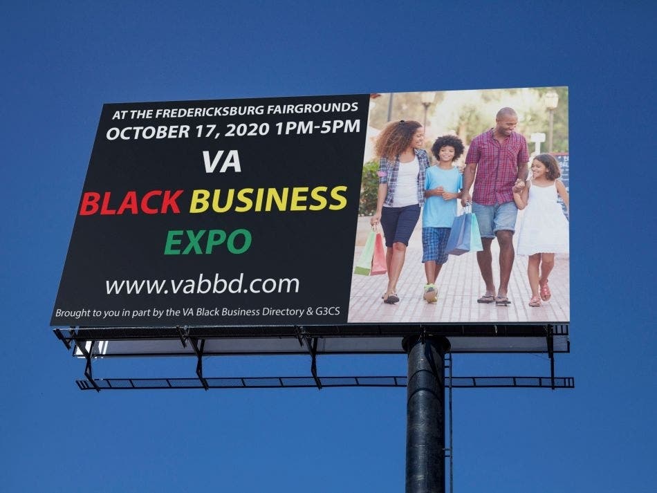 The Virginia Black Business Directory Expo, which will include a food truck festival, will take place from 1 p.m. to 5 p.m. on Saturday at the Fredericksburg Fairgrounds.