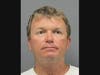 Justin Donald Hill, 51, ran his car into a man and shot another man Sunday night, both of whom were trying to help his son remove his Chevrolet Camaro from a ditch, police said.