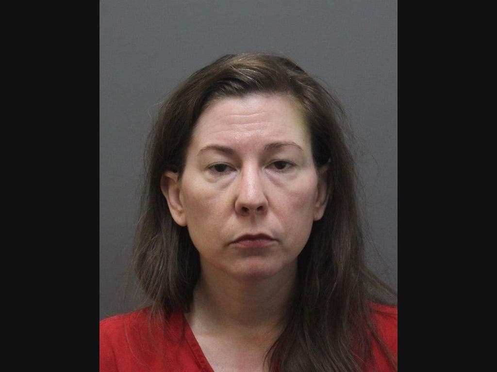 Sarah A. Curzon, 45, of Fairfax was charged with public drunkeness on Monday by the Loudoun County Sheriff's Office.