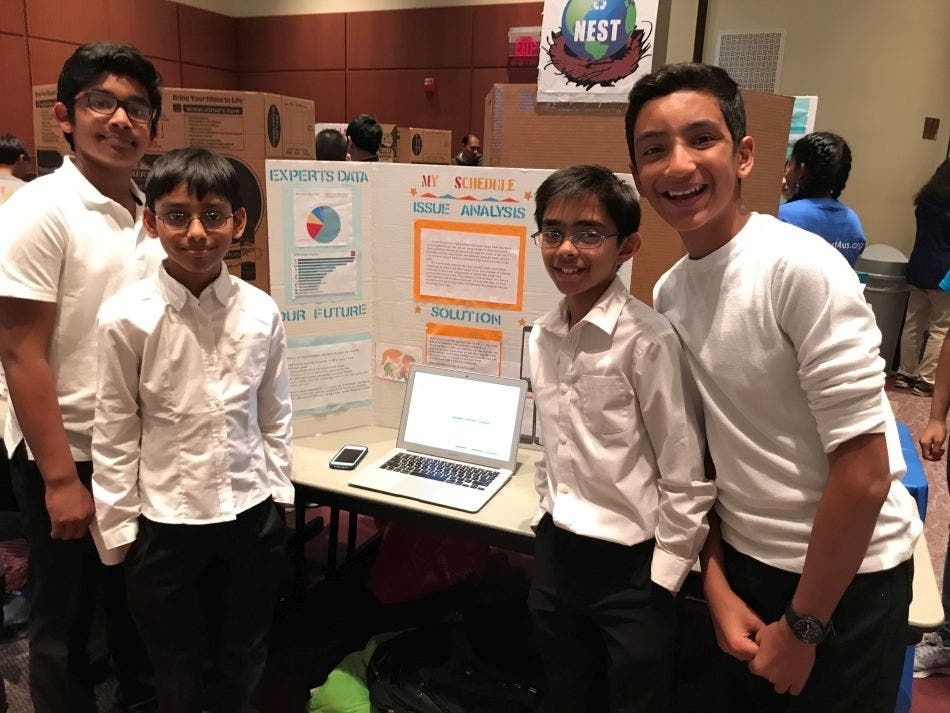 Young people participate in the 2018 Step Up Loudoun Youth Competition, which encourages youth to make positive change in their communities.