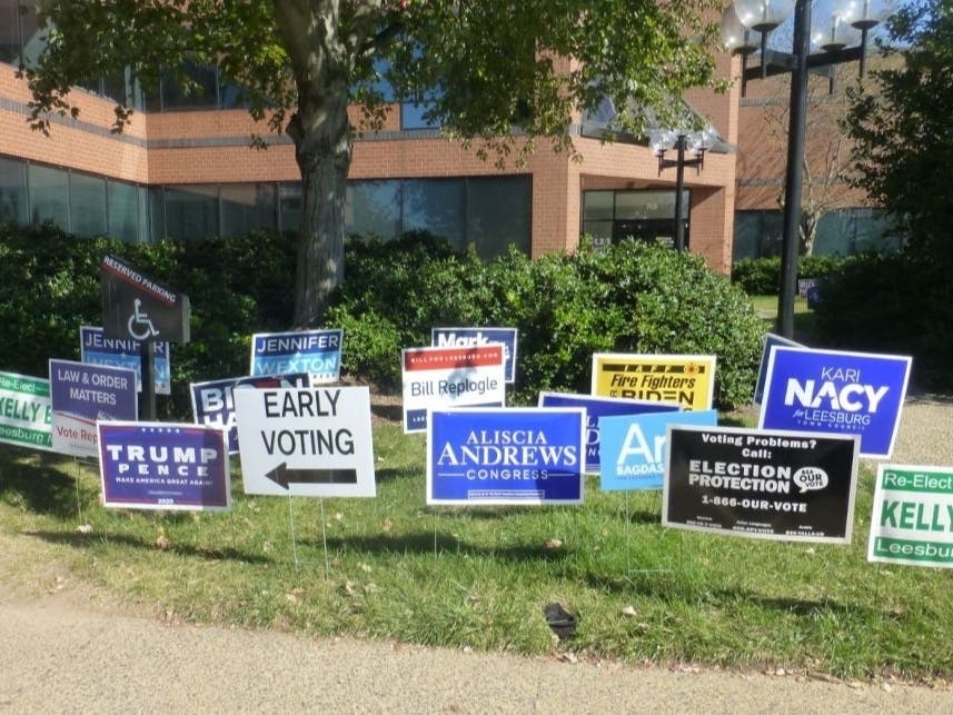 Leesburg Mayor Kelly Burk won re-election, defeating current Leesburg Town Councilman R. E. "Ron" Campbell, according to unofficial results.