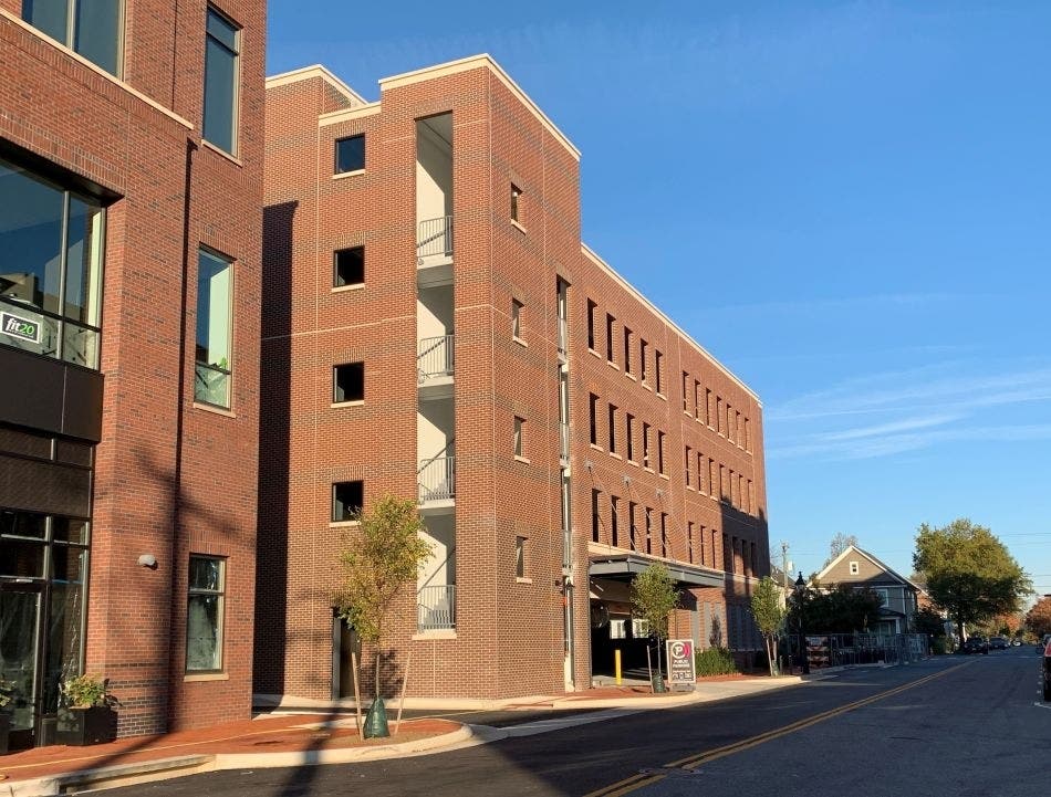 The 321-space Winchester Street garage is now open for paid public parking as the Barton Street lot closes.