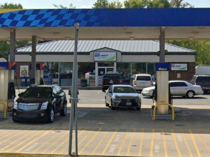 Prince William County police are investigating an armed robbery of a Wi-Not Stop store in Gainesville.