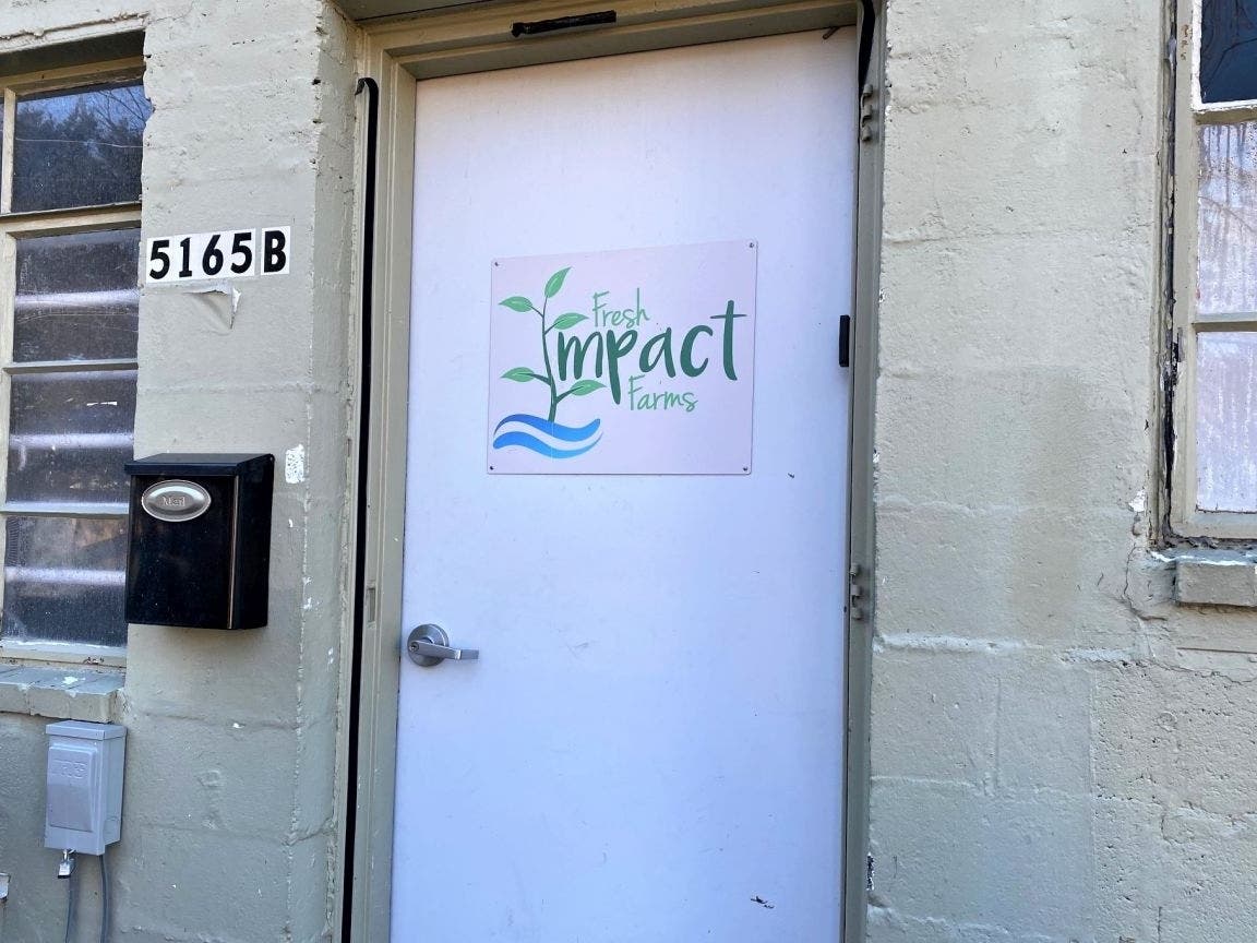 Operating since 2018, Fresh Impact Farms uses hydroponic technology to grow a variety of specialty herbs, leafy greens, and edible flowers indoors.