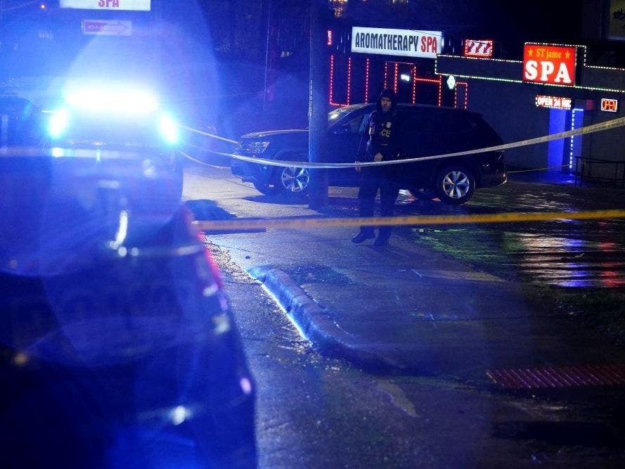 Authorities say shootings at three Atlanta-area massage parlors have left several people dead, many of them women of Asian descent.