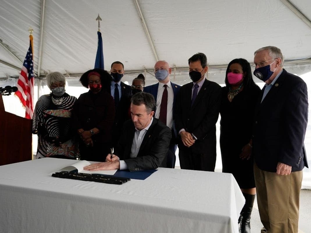 With Gov. Ralph Northam signing the bill on Wednesday, Virginia joins 22 other states and the District of Columbia in banning capital punishment.