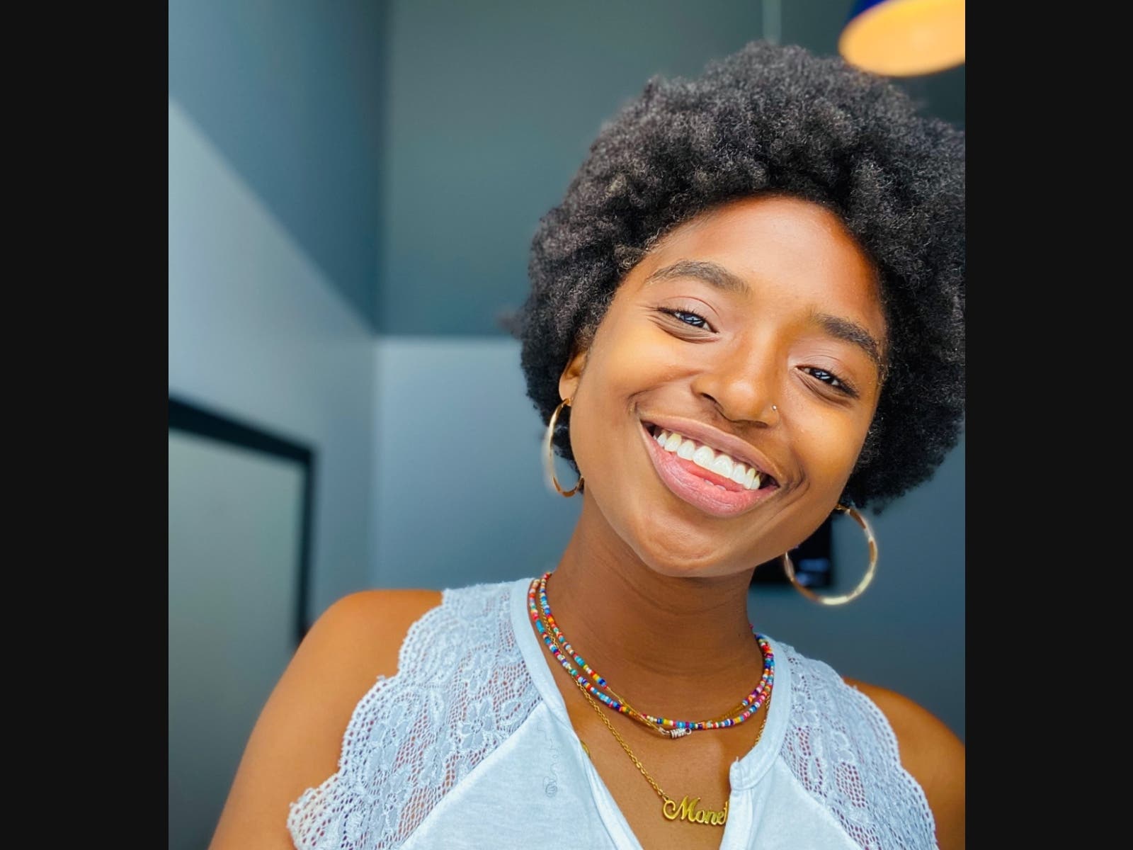 Monet Blakey, who needs surgery to repair her jaw, is in between jobs and without health insurance, according to a GoFundMe page raising money to cover her medical costs.