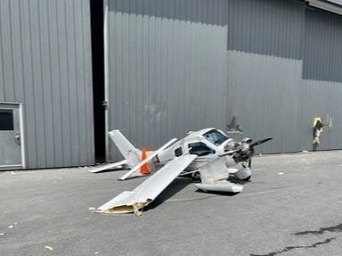 The plane's pilot, a 49-year-old woman from Front Royal, suffered minor injuries in the crash and was transported to Winchester Medical Center for treatment. No one on the ground was injured as a result of the crash.