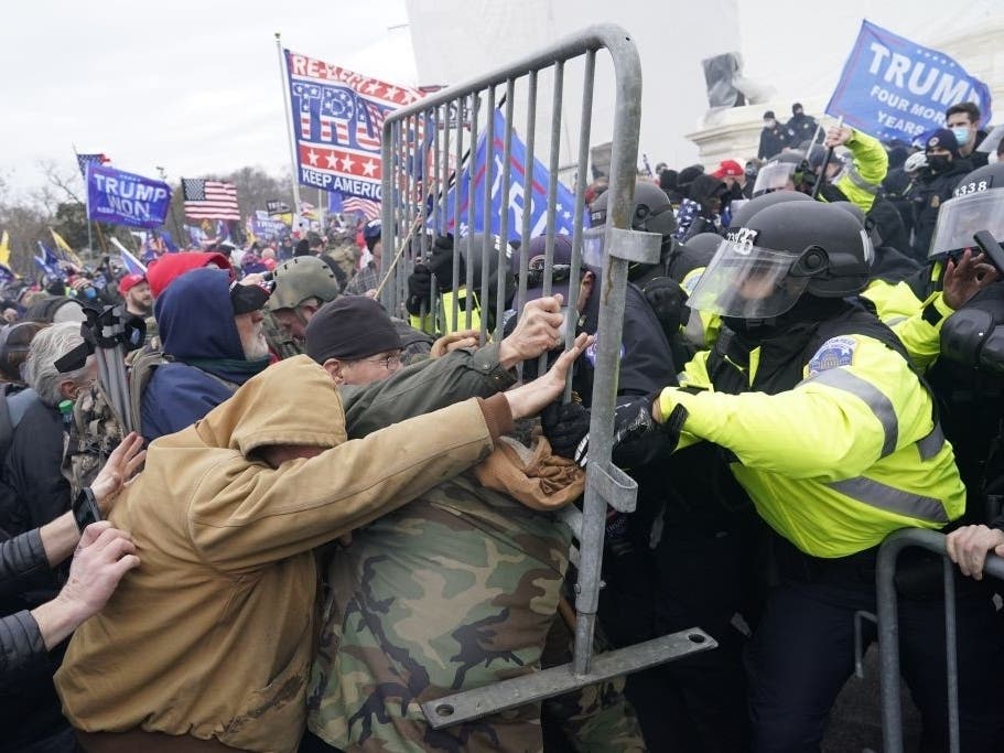 More than 140 U.S. Capitol and D.C. police officers were injured, some of them seriously, on Jan. 6 as they battled supporters of former President Donald Trump at the U.S. Capitol.