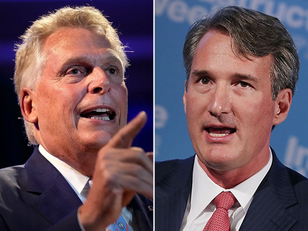 As new COVID-19 cases spike again, candidates Terry McAuliffe (D) and Glenn Youngkin (R) are debating how the pandemic should be handled now and what policies and rules they would enforce if elected governor in November.