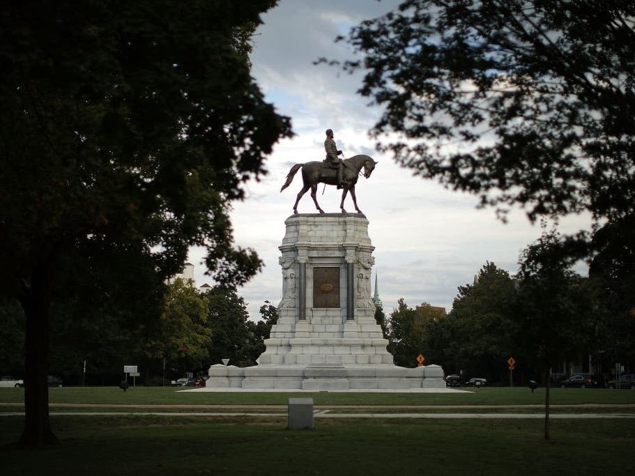 The Virginia Supreme Court ruled Thursday that the state of Virginia has the authority to remove an enormous Robert E. Lee statue from a traffic circle on Monument Avenue in Richmond.