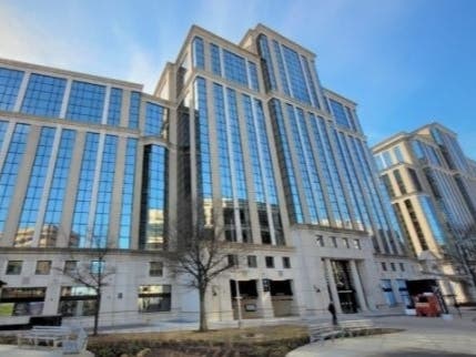 Lower-floor public service counters like voter registration, the Arlington County Treasurer’s Office, and the Commissioner of Revenue’s Office will continue operating during construction at the Arlington County Government Center.