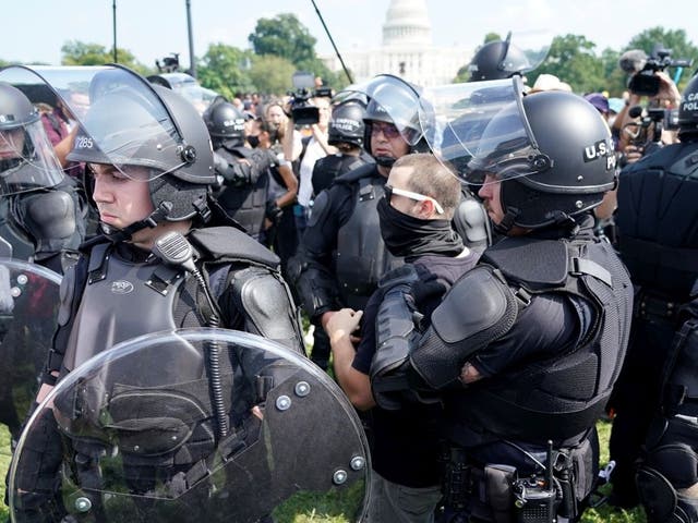 No Charges For Customs Officer Who Brought Gun To Capitol Rally ...