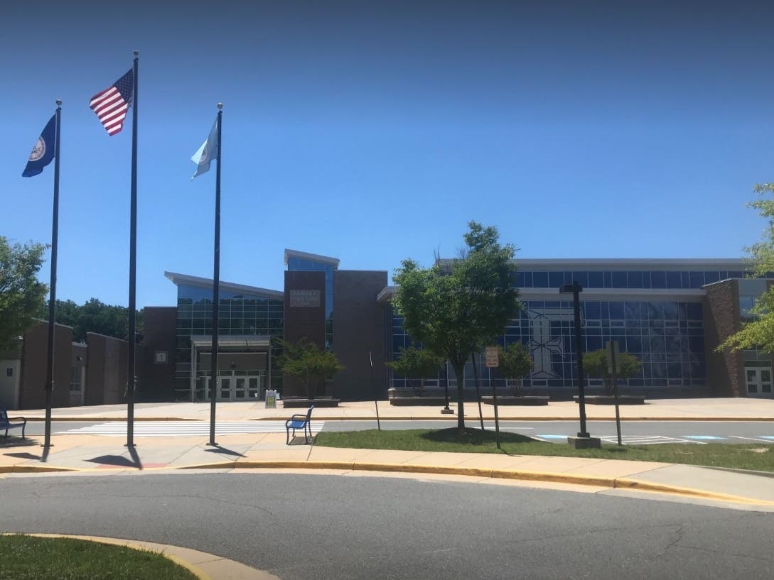 At 8:10 a.m. Thursday, about 350 students at Fairfax High School walked out of the school in protest of an incident between two students on Tuesday afternoon.